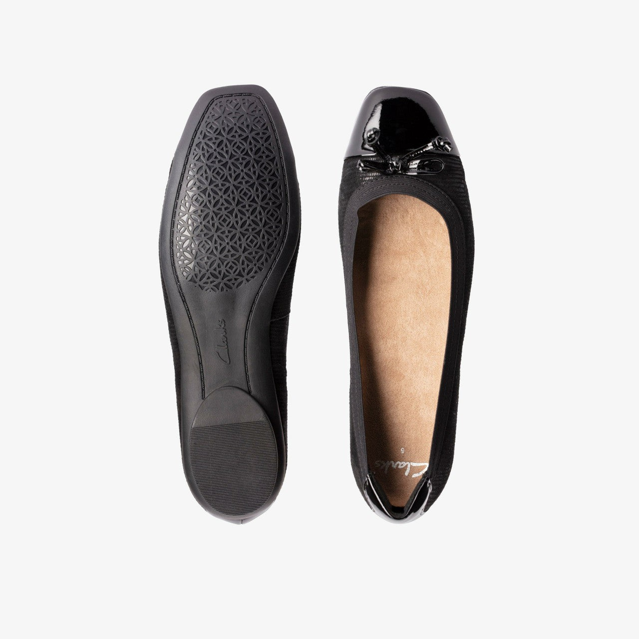 Candra Glow Black Suede