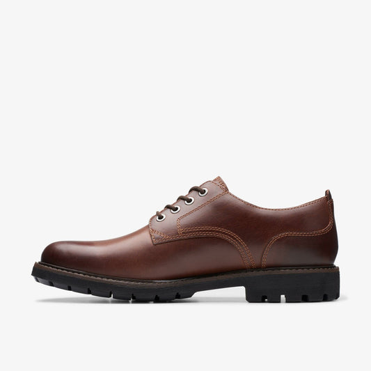 Batcombe Tie Dark Tan Leather