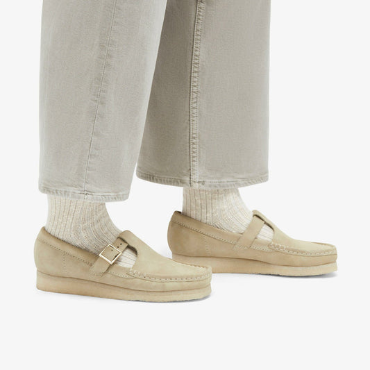 Wallabee T Bar Maple Suede