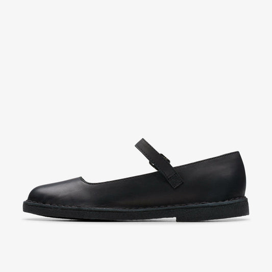 Desert Jane Black Leather