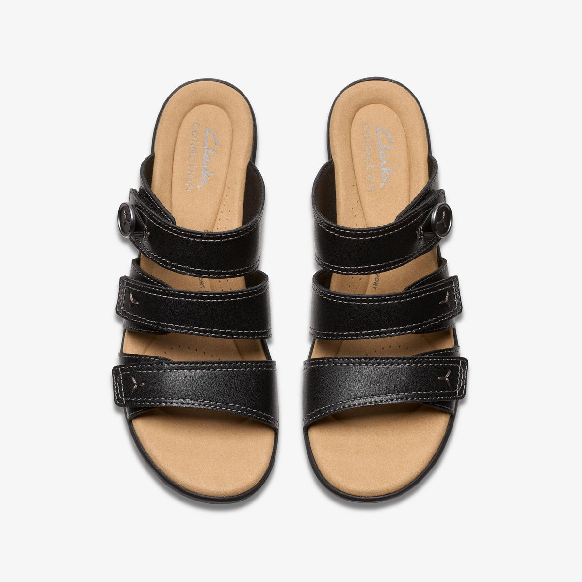 Emily 2 Adella Black Leather - US 3346