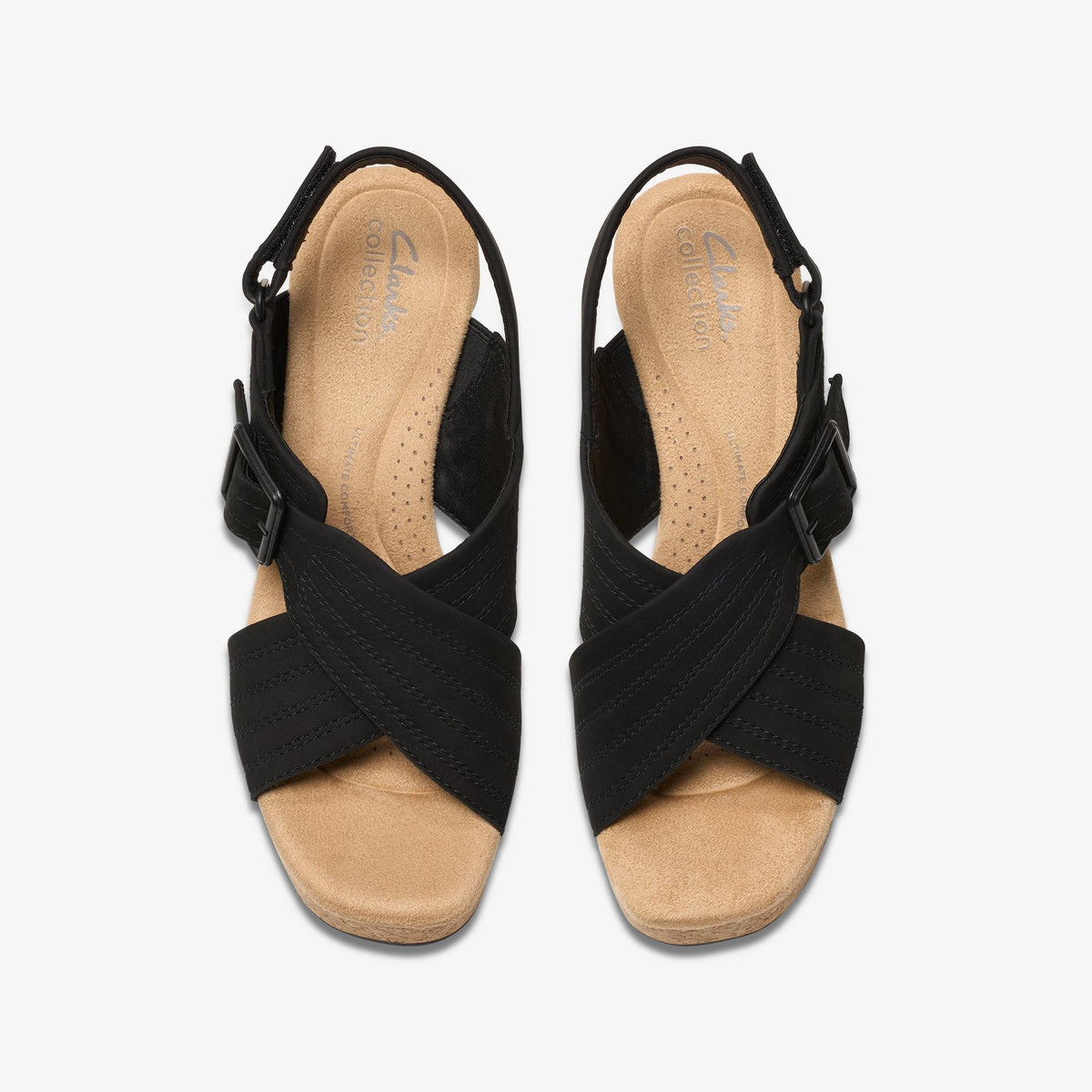 Nerisa West Black Nubuck - US 3427