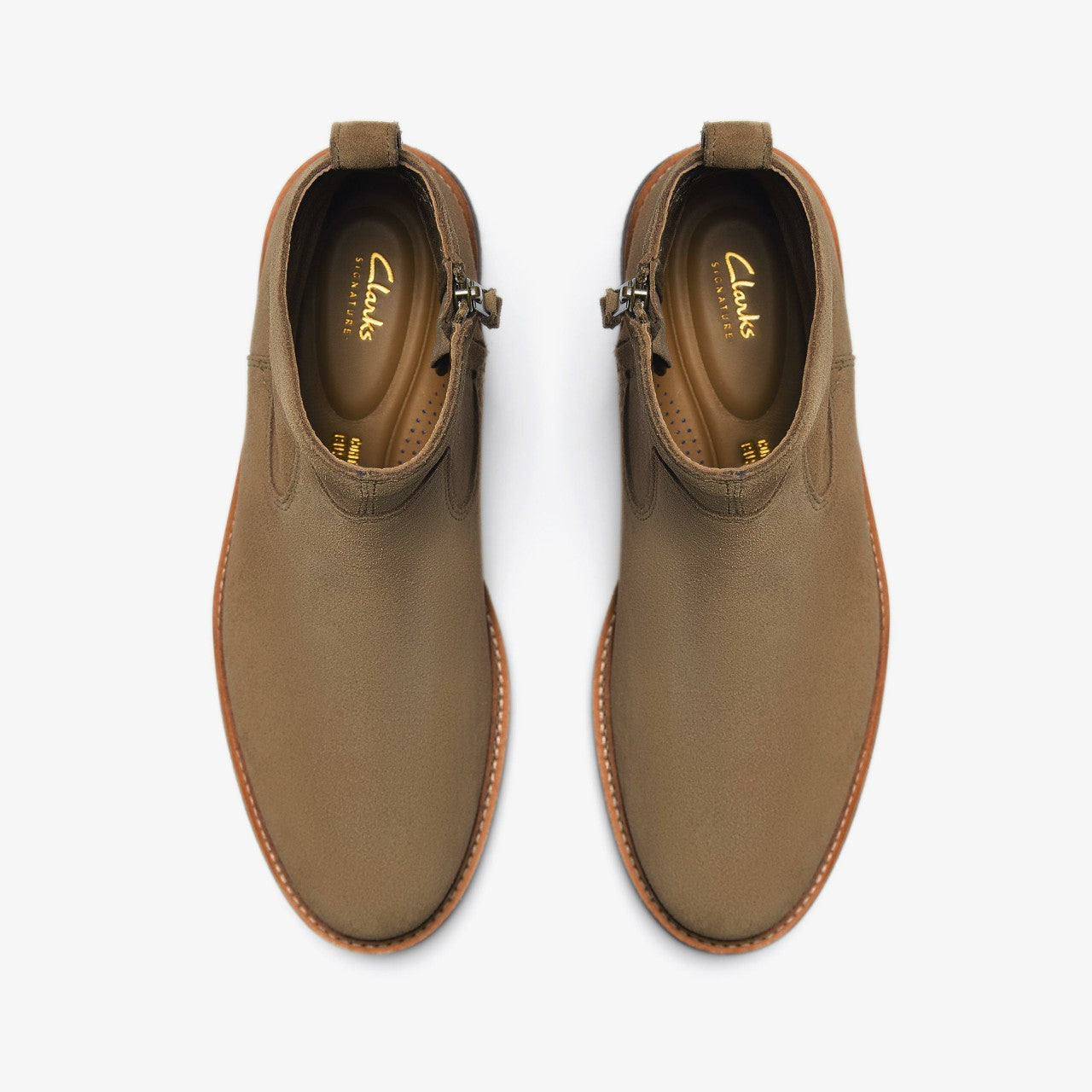 Clarkdale Boot Dark Sand Suede