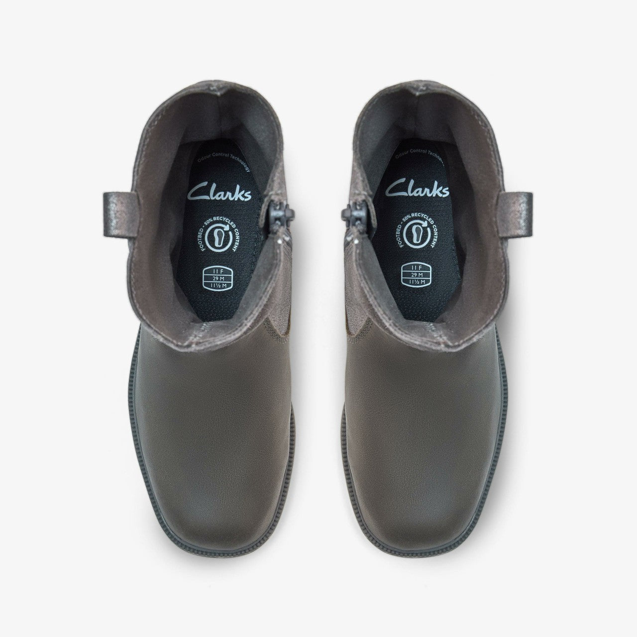 Oaklyn Top Kid Pewter Suede