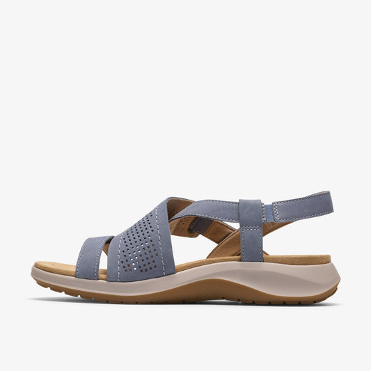 Maelynn Gem Denim Blue Nubuck - US 8515