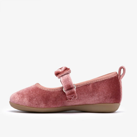 Charm Bow Toddler Dusty Pink