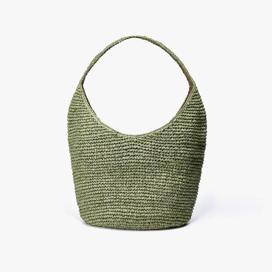 Talia Straw Bag Green - US 1563
