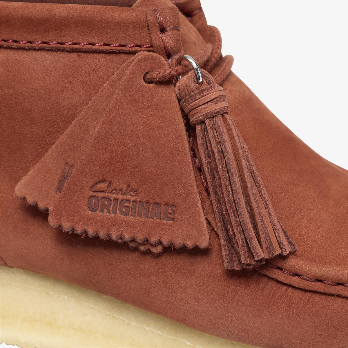 Wallabee Boot Red Nubuck - US 5190