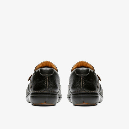 Un Loop Black Leather