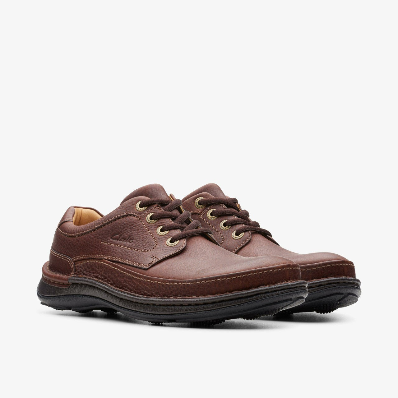 Nature Three Mahogany Leather