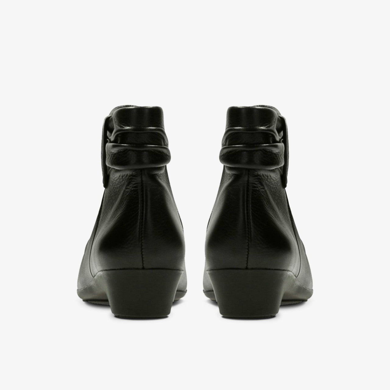 Matron Ella Ankle Boot Black Leather
