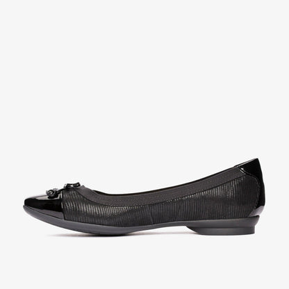 Candra Glow Black Suede