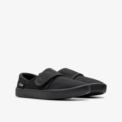 Hopper Run Black Fabric