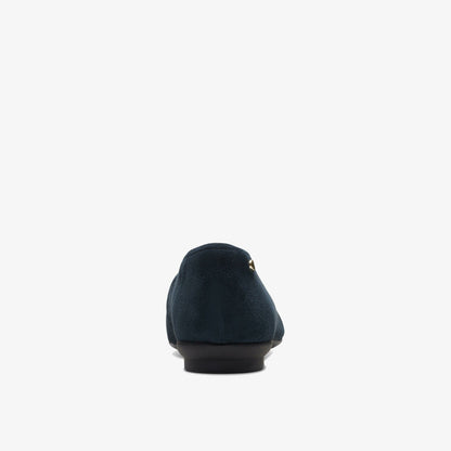 Candra Light Navy Suede