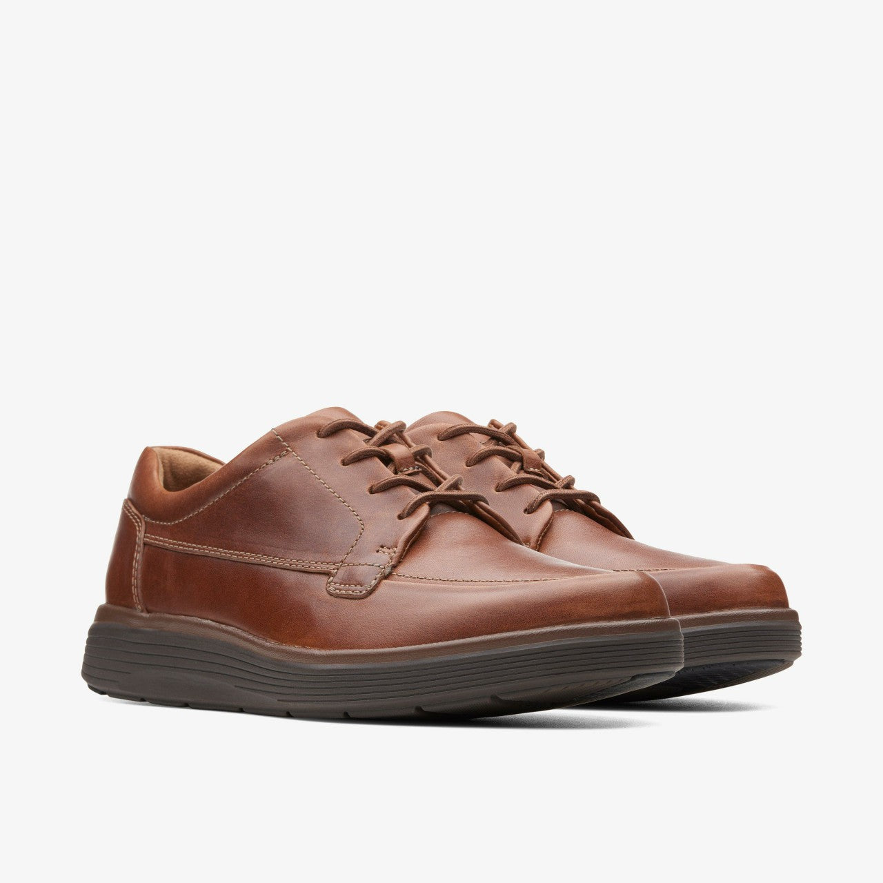 Un Abode Ease Dark Tan Leather
