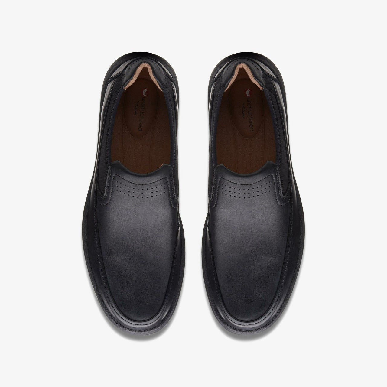Un Abode Go Loafer Black Leather