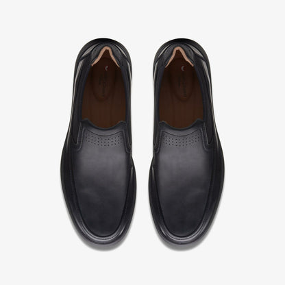 Un Abode Go Loafer Black Leather
