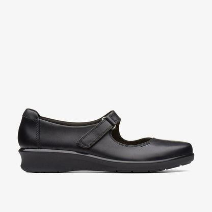 Hope Henley Black Leather
