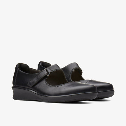 Hope Henley Black Leather