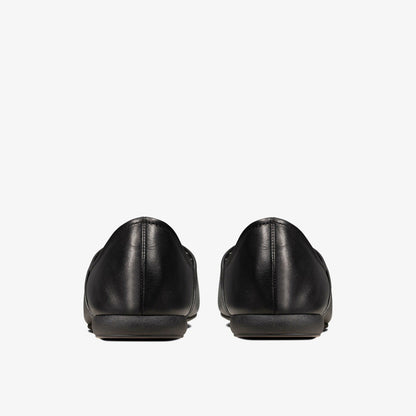 Harston Elite Slipper Black Leather