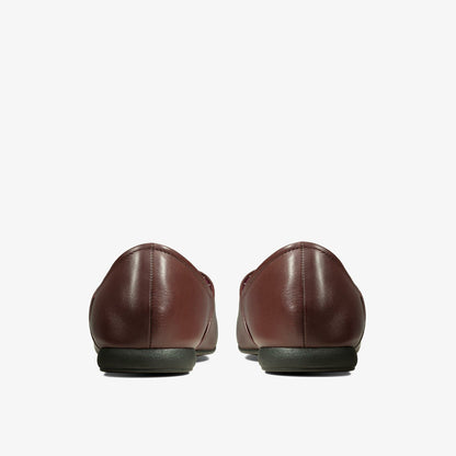 Harston Elite Slipper Burgundy Leather