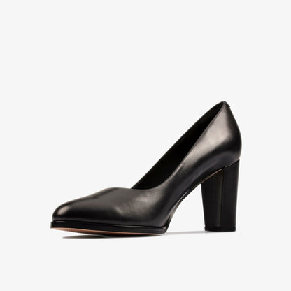 Kaylin Cara 2 Black Leather