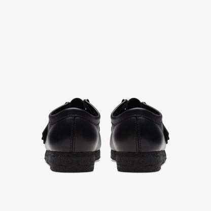 Wallabee Black Leather