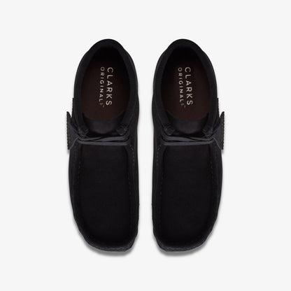 Wallabee Boot Black Suede