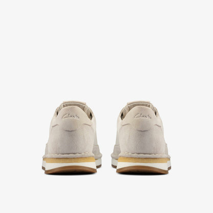 Craft Run Lace White Suede