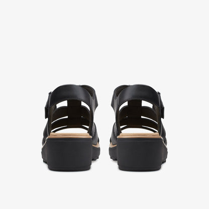 Jillian Quartz Black Leather