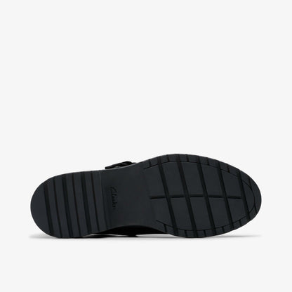 Loxham Walk Youth Black Leather