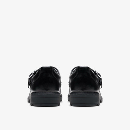 Loxham Walk Youth Black Leather