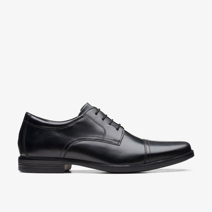 Howard Cap Black Leather