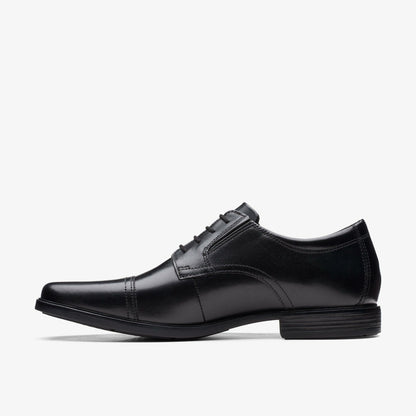 Howard Cap Black Leather