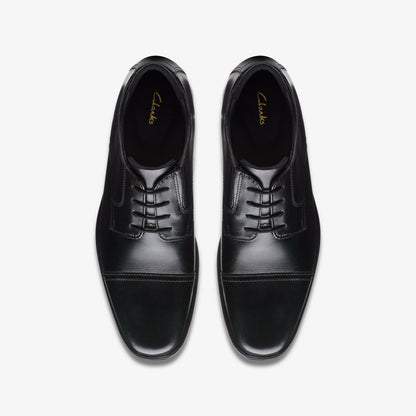 Howard Cap Black Leather