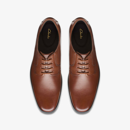 Howard Walk Dark Tan Leather