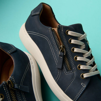 Nalle Lace Navy Nubuck