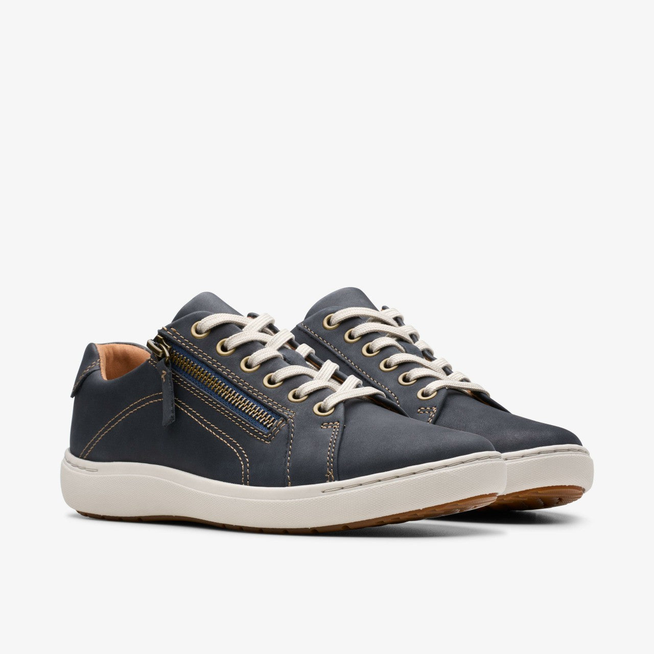 Nalle Lace Navy Nubuck
