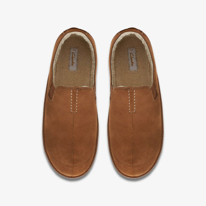 Home Mocc Slipper Tan Suede