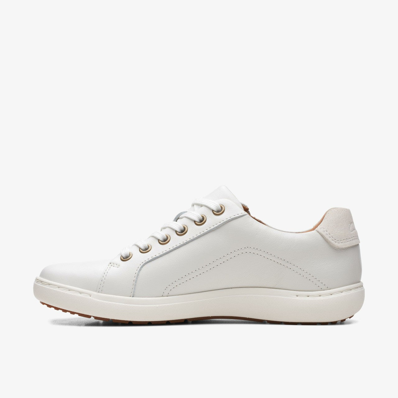 Nalle Lace White Leather