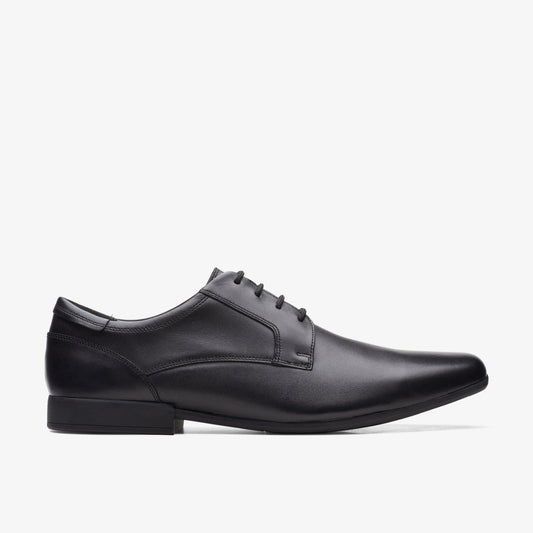 Sidton Lace Black Leather