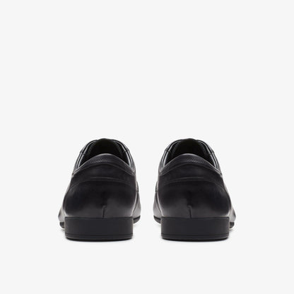 Sidton Lace Black Leather