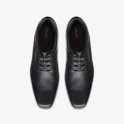 Sidton Lace Black Leather