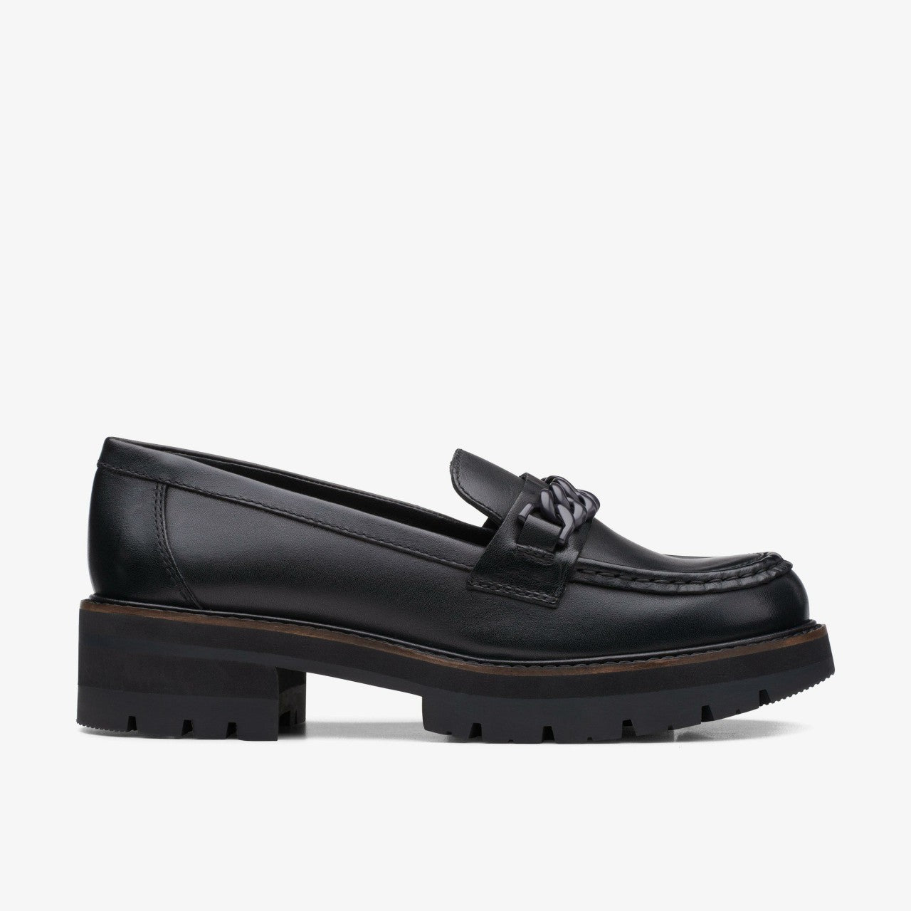 Orianna Edge Black Leather