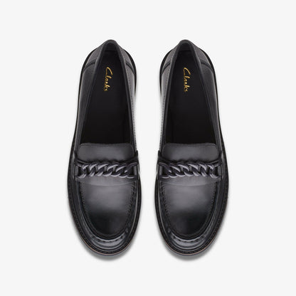 Orianna Edge Black Leather