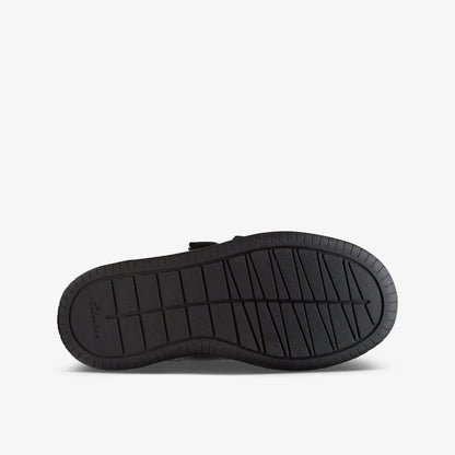 Fawn Strap Kid Black Leather