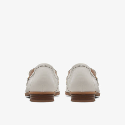 Sarafyna Iris Loafer White Leather