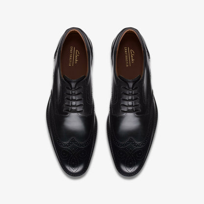 Craft Arlo Limit Brogue Black Leather