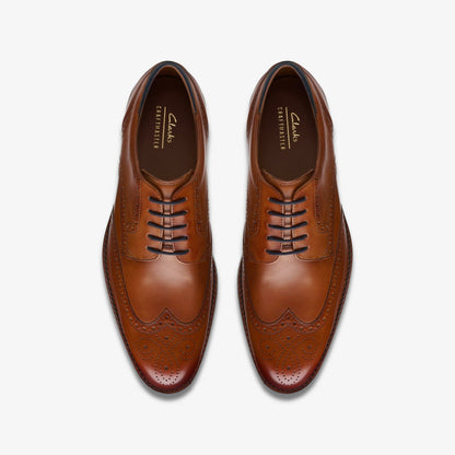 Craft Arlo Limit Brogue Tan Leather