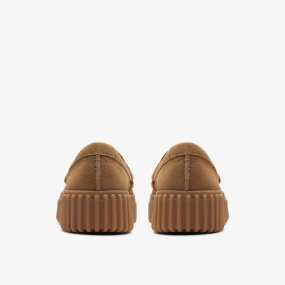 Torhill Penny Loafer Light Tan Suede